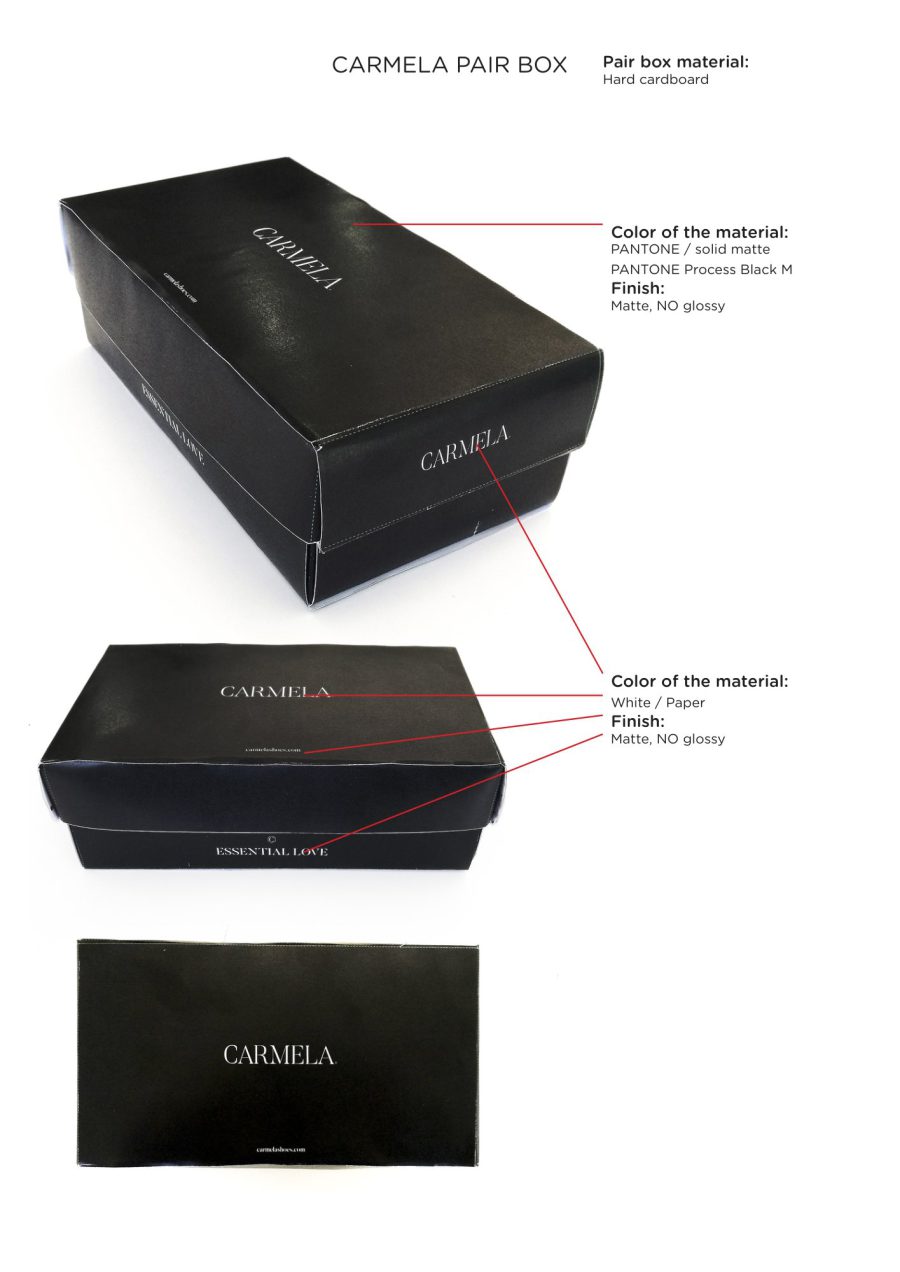 Carmela · Packaging