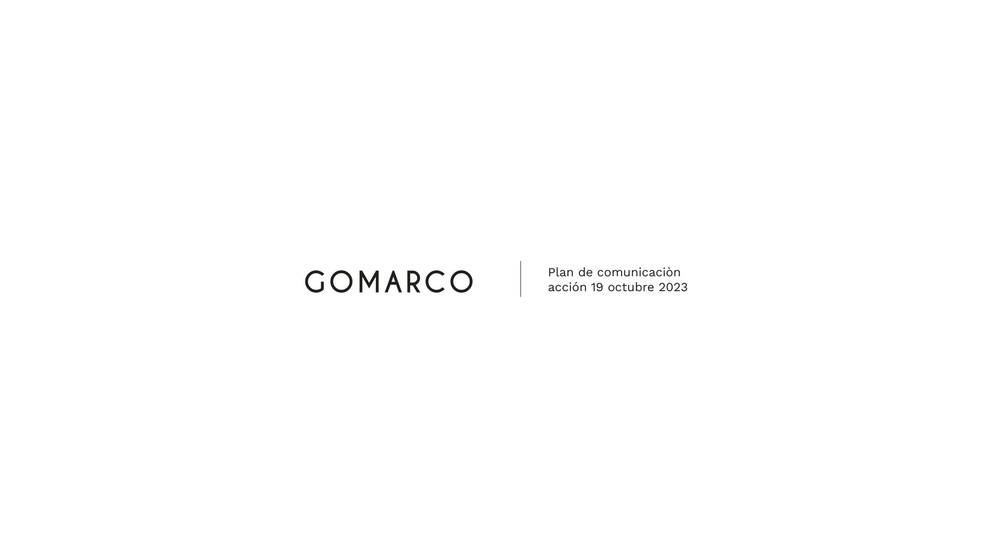 Gomarco · 19 de octubre — página 1