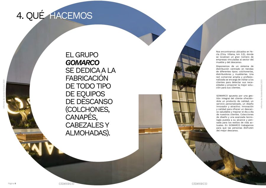 Gomarco · Informe RSC 2021 — página 4