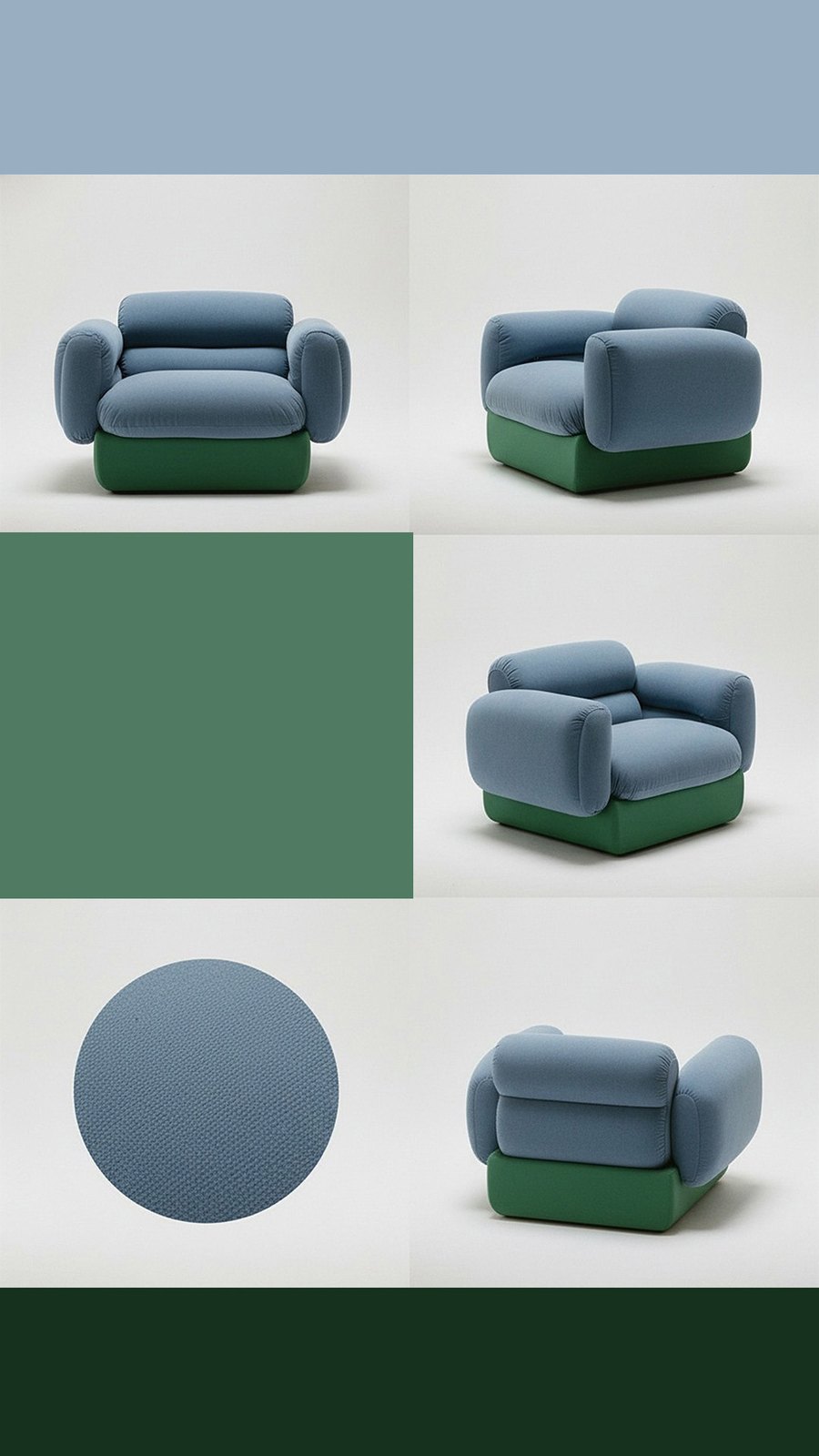 Blueish Sofa — 4, imagen 4, por Francisco Puche