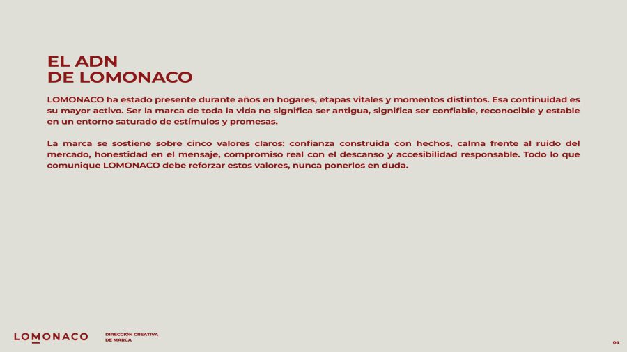 Lomonaco · Dirección creativa — página 5